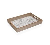 Versa Bandeja Caprice Madera MDF 24 x 4,5 x 34 cm
