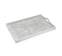 Versa Bandeja Palmera Madera MDF 30 x 5 x 45 cm