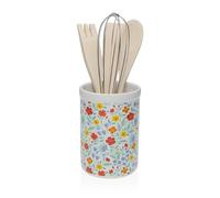 Versa Bote para Utensilios de Cocina Flandes Cerámica Dolomita 10 x 15 x 10 cm