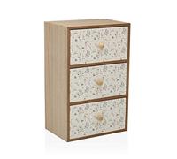 Versa Caja-Joyero Lili de la Marca, Color Multicolor (12 x 25 x 16 centímetros)