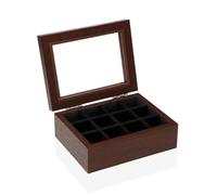 Versa Caja-Joyero Madera 12,7 x 6 x 16,4 cm