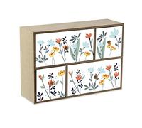 Versa Caja-Joyero Selene 11 x 32 x 32 cm Madera MDF