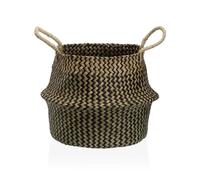 Versa Cesta Decorativa Negro Redondo - Marca EAN: 8420327543189