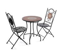 Versa Conjunto de Mesa con 2 Sillas Fiji 60 x 71 x 60 cm S3412084 - EAN: 8420327544032