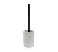 Versa Escobilla para el Baño Blanco Resina Roca