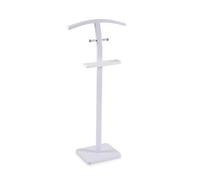 Versa Galán Blanco con Bandeja, Estilo Moderno, 109x49x25 cm, MDF y Metal, Blanco