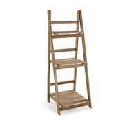 Versa Gmund Estantería de Pared de Estilo Industrial Biblioteca, con 3 estantes, Medidas (Al x L x An) 109 x 42 x 39 cm, Madera, Color Marrón