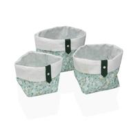 Versa Juego de Cestas Bellis 14 x 14 x 14 cm