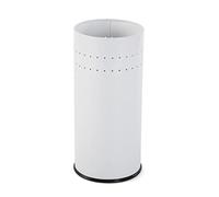 Versa Malena Paragüero para la Entrada, Habitación o Hall, Porta Paraguas Moderno, Medidas (Al x L x An) 50 x 23 x 23 cm, Metal, Color Blanco