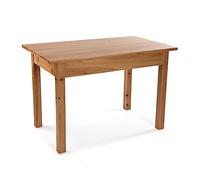 Versa Mesa de Comedor Sparrow de Estilo Rústico, Medidas (Al x L x An) 80 x 70 x 120 cm, Color Marrón