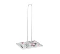 Versa Portarrollo de Papel de Cocina Acebo Metal Acero Madera MDF 16,5 x 31 x 13 cm