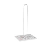 Versa Portarrollo de Papel de Cocina Balbec Metal Acero Madera MDF 16,5 x 31 x 13 cm