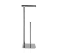 VERSA Portarrollos Metal, Estilo Moderno y Minimalista, 53x13x0 cm, Acero, Acabado Metálico.
