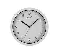 Versa Relojes de Pared de Estilo Moderno, Medidas (Al x L x An) 25 x 4 x 25 cm, Color Blanco