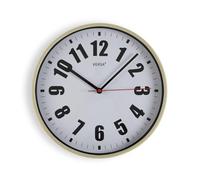 Versa Relojes de Pared de Estilo Moderno, Medidas (Al x L x An) 30 x 4 x 30 cm, Color Blanco