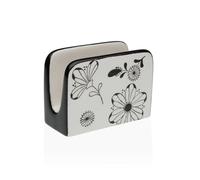 Versa Servilletero Cerámica 5 x 8 x 11 cm Flores