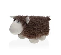 Versa Sujetador de Puerta Textil 14 x 18 x 29 cm Oveja Negro