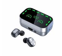 VersaBuy Auricular True Wireless YD05 con Bluetooth Estable y Estuche de Carga Portátil | Sonido Estéreo HD | Micrófono Integrado | Diseño Ergonómico Cómodo para Uso Diario