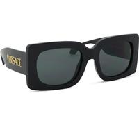 Versace Mujer Versace VE4496U GB1/87 Gafas de sol Inyectado Negro Gris Cuadrada Normal