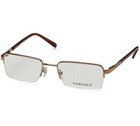 Versace 0Ve1066 Monturas de gafas, Rectangulares, 50, Light Brown