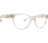 Versace Mujer VE3304 5339 Monturas ópticas Acetato Rosa Transparente Cat Eye Normal