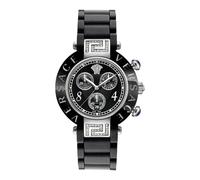 Versace- Crono Cerámica Reve Reloj- Accessories- Mujer- Negro- ONE SIZE- Crono Cerámica Reve Reloj