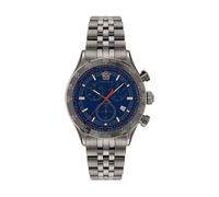 Versace - Cronógrafo Hellenyium Chrono gris azul reloj - Accessories - Hombre - Gris - ONE SIZE -