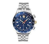Versace- Cronógrafo hombre Hellenyium Ve 2U01024 Azul Plata- Accessories- Hombre- Gris- ONE SIZE- Cronógrafo hombre Hellenyium Ve 2U01024 Azul Plata