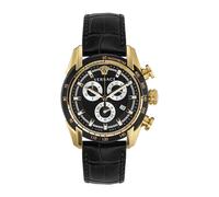 Versace- Cronógrafo Hombre V-Ray Chrono Oro Negro Ve 2I00921- Accessories- Hombre- Negro- ONE SIZE- Cronógrafo Hombre V-Ray Chrono Oro Negro Ve 2I00921