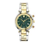Versace - Cronógrafo Revive Reloj de Pulsera de Acero Inoxidable - Accessories - Hombre - Verde - ONE SIZE -
