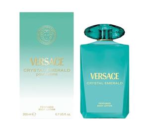 Versace Crystal Emerald - Loción corporal perfumada de 200 ml