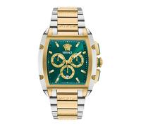 Versace- Dominus Chronograph Two-Tone- Accessories- Hombre- Amarillo- ONE SIZE- Dominus Chronograph Two-Tone