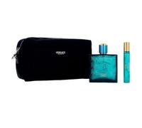 Versace eros - eau de toilette para hombre, 100 ml + 10 ml, formato de