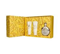 Versace Set de regalo mujer Eros EDP 100 ml, gel de ducha 100 ml, loción corporal 100 ml y EDP miniatura 5 ml