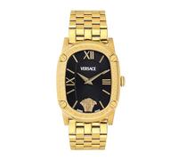 Versace Greca Couture VE1B01425 - Reloj analógico para mujer, esfera negra, 29 x 40 mm