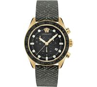 Versace- Greca Dome Chrono- Accessories- Hombre- Negro- ONE SIZE- Greca Dome Chrono