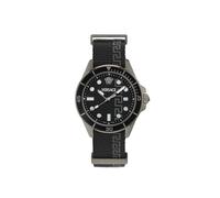 Versace Greca Force Swiss Made - Reloj de Pulsera analógico de Cuarzo para Hombre