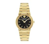Versace Greca Logo Aereo Swiss Made - Reloj de Pulsera analógico de Cuarzo para Hombre