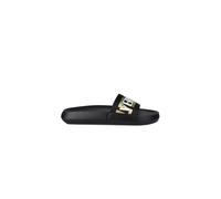 Versace- Greca Logo Slide- Shoes- Hombre- Negro- 42 EU- Greca Logo Slide