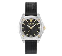 Versace Greca Pulse Swiss Made - Reloj de Pulsera analógico de Cuarzo para Mujer