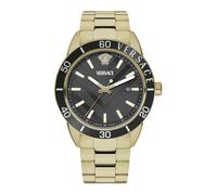 Versace VEYCA0724 - Reloj analógico para hombre, esfera negra, modelo VEYCA07