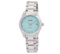 Versace Greca VESCA0324 - Reloj clásico automático para mujer con esfera turquesa