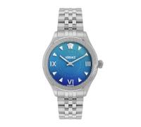 Versace Hellenyium VE2S01025 - Reloj analógico para mujer con esfera azul de 35 mm