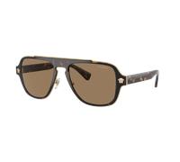 Versace Hombre Sunglass VE2199 - Color del Marco: Habana, Color de la Lente: Naranja