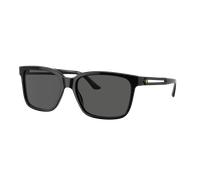 Versace Hombre Sunglass VE4307 - Color del Marco: Negro, Color de la Lente: Gris Oscuro
