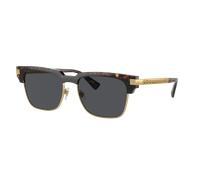 Versace Hombre Sunglass VE4447 - Color del Marco: Habana, Color de la Lente: Gris Oscuro