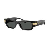 Versace Hombre Sunglass VE4465 - Color del Marco: Negro, Color de la Lente: Gris Oscuro