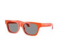 Versace Hombre Sunglass VE4486 - Color del Marco: Naranja, Color de la Lente: Pigeon Blue