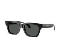 Versace Hombre Sunglass VE4486 - Color del Marco: Negro, Color de la Lente: Gris Oscuro