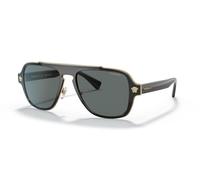 Versace Hombre VE2199 56 Gafas de Sol 56mm - Multicolor (Mehrfarbig), 57